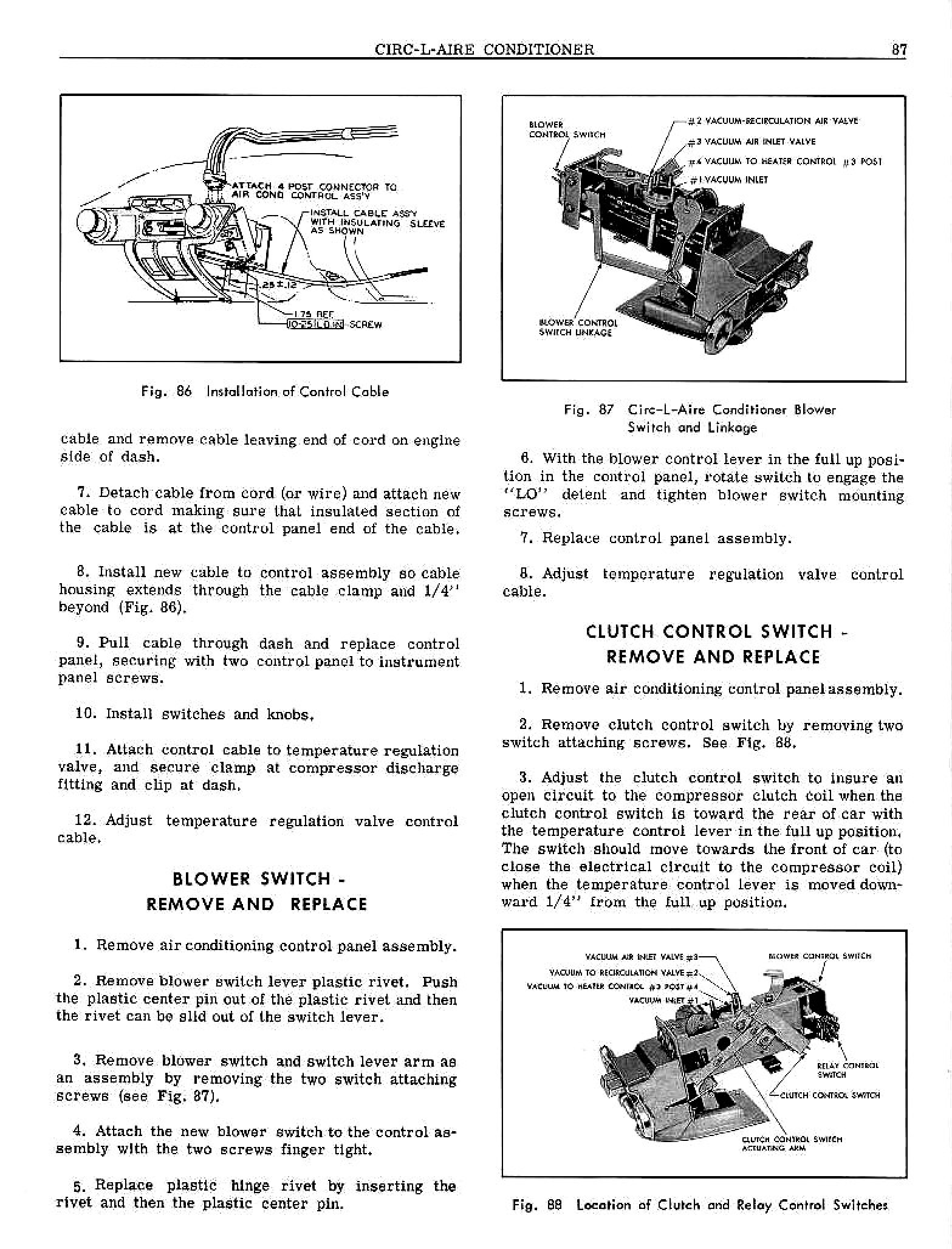 1960 Pontiac Shop Manual- Heat and AC Page 86 of 169